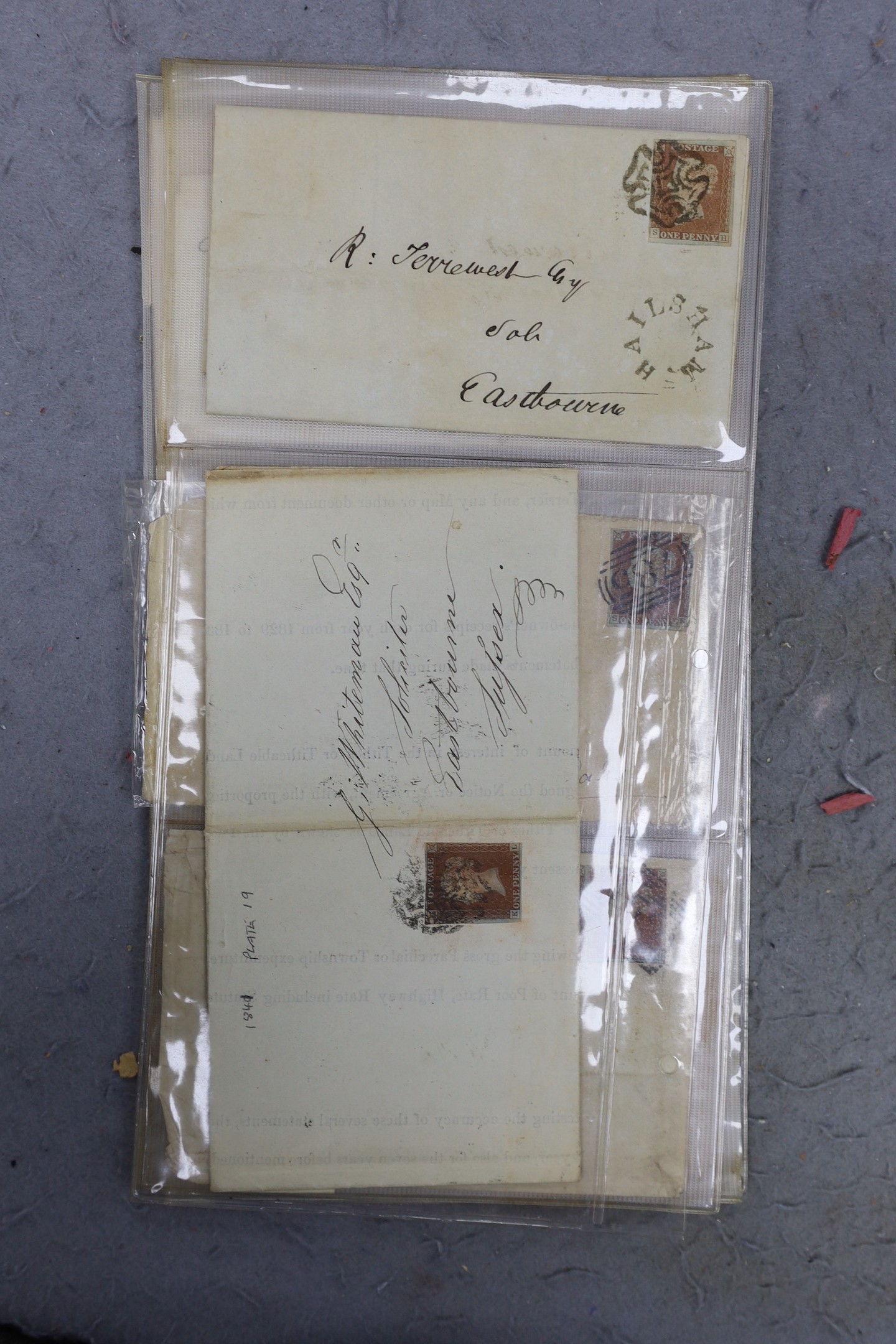 A collection of Postal Covers from 1830-1860